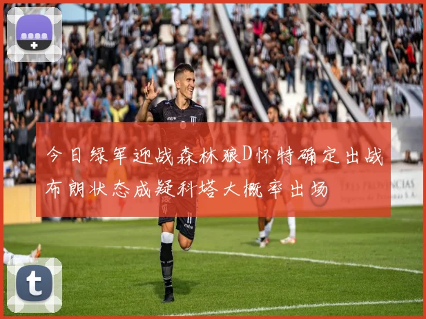 今日绿军迎战森林狼D怀特确定出战布朗状态成疑科塔大概率出场