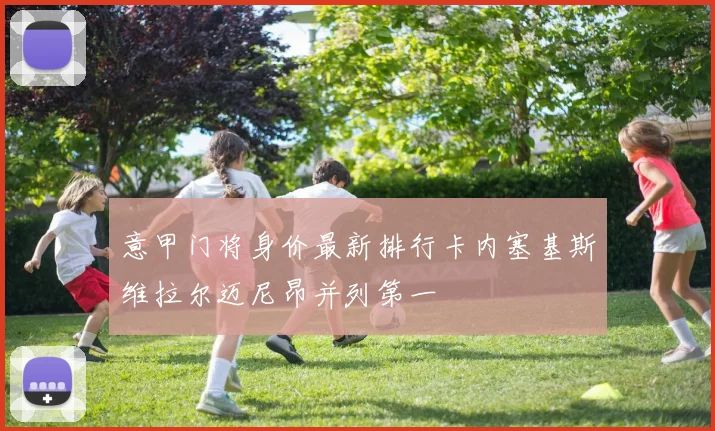 意甲门将身价最新排行卡内塞基斯维拉尔迈尼昂并列第一